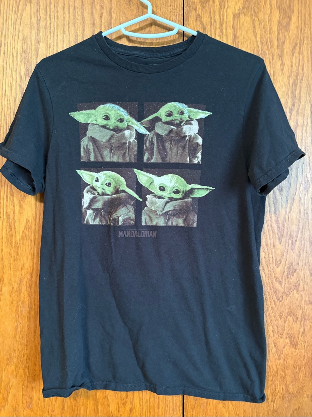 Fifth Sun Black Star Wars The Mandalorian "Baby Yoda" Graphic Tee